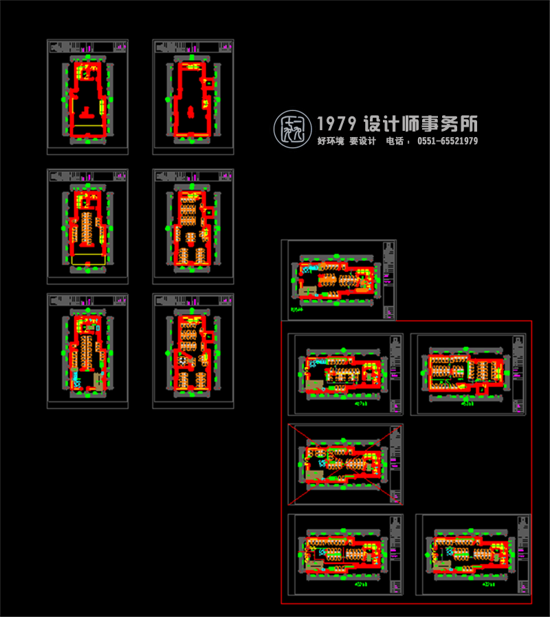 合肥瑤海公園避風(fēng)港網(wǎng)咖設(shè)計平面圖